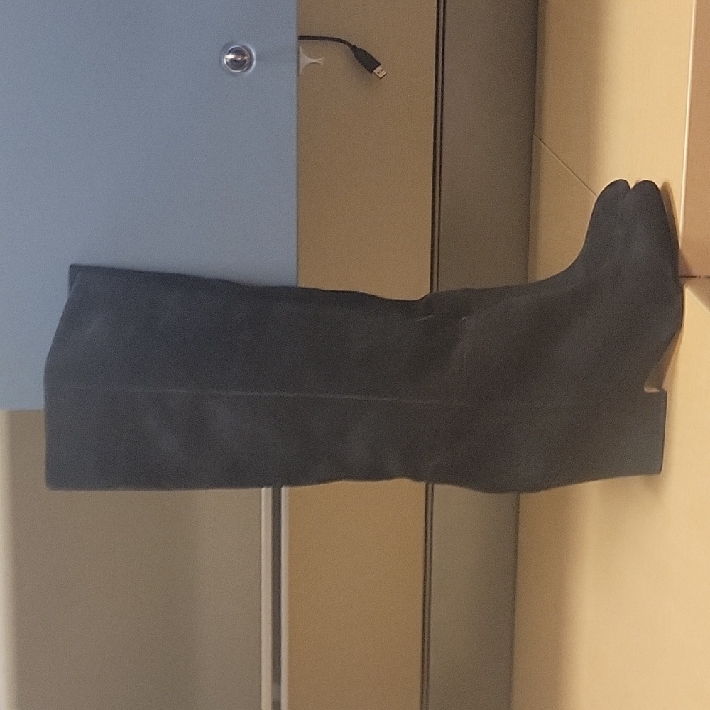 Gently used Sam Edelman Whitney black suede knee boots